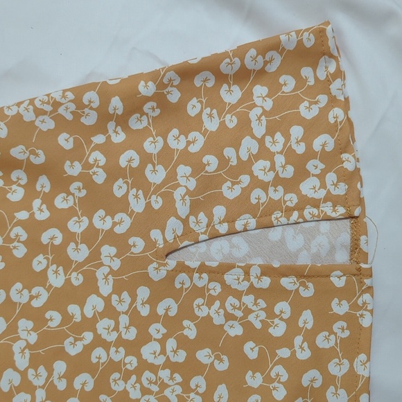 Princess Polly Jade Basin Mini Dress, Color Mustard Size 4 - Picture 7 of 16